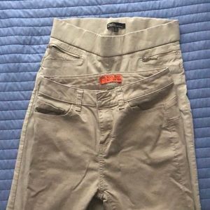 Khaki jeans and pants